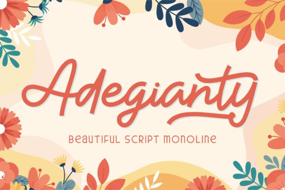 Adegianty: The Perfect Handwritten Touch for Every Design Project