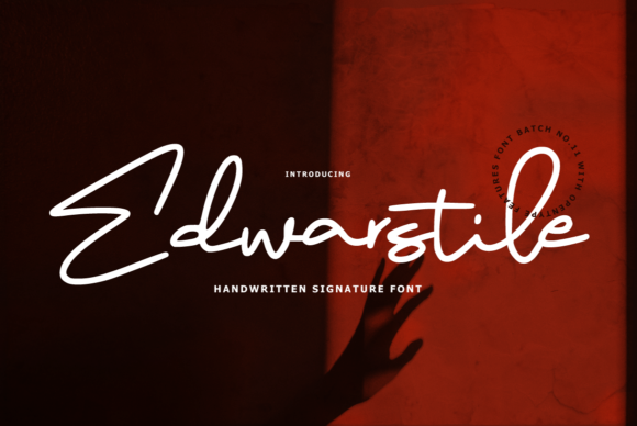 Edwarstile Signature: Elegant Handwritten Style
