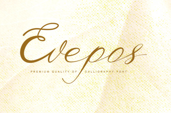 Evepos: A Timeless Handwritten Font for Elegant Designs