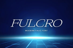 Fulcro: A Modern Display Font for Creative Professionals