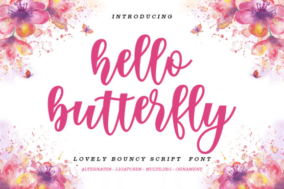 Hello Butterfly: A Touch of Romance in Digital Design