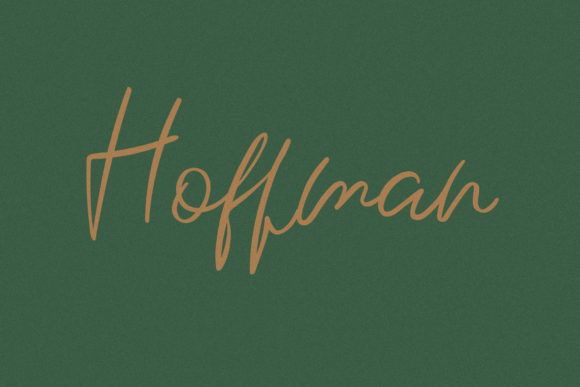 Hoffman: A Script Font That Elevates Every Design Workflow