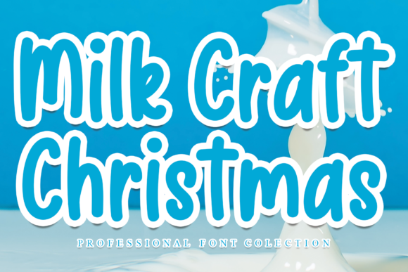 Milk Craft Christmas: A Trendy and Cute Handwritten Touch for All Designs