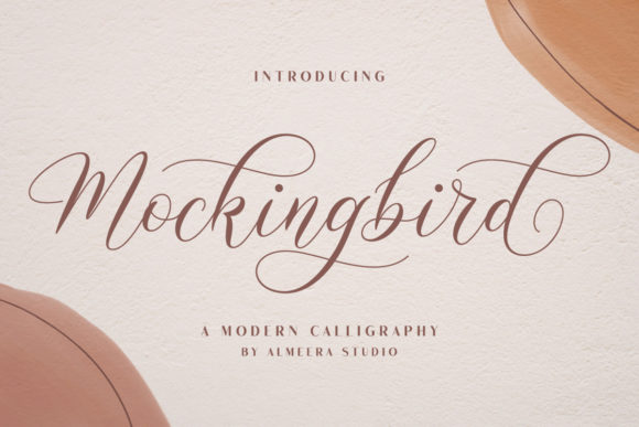Mockingbird: A Timeless Handwritten Font