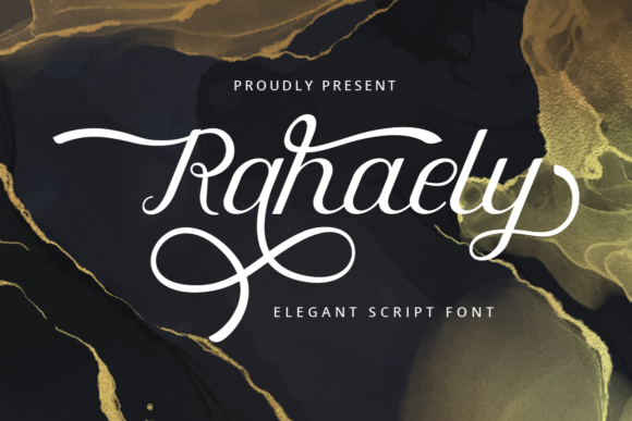 Rahaely: A Luxurious Handwritten Font for Elegant Designs