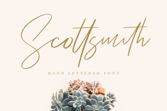 Scottsmith: Elegant Script for Every Design