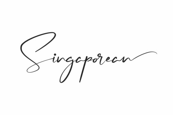 Singaporean: A Timeless Handwritten Font for Creative Expression