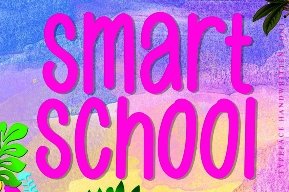 Smart School: A Handwritten Font for Creative Designers